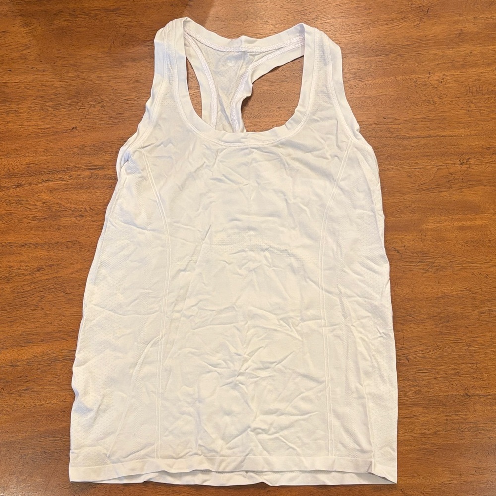 Elegant White Women's Tank Top